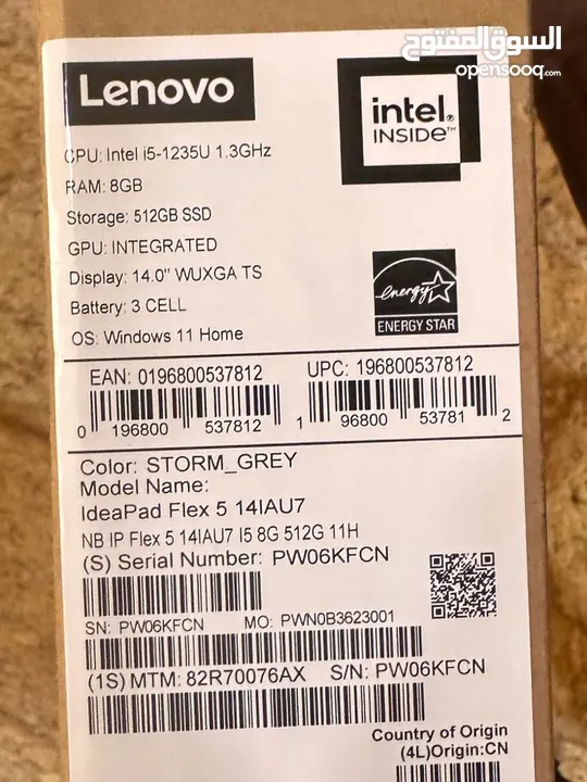 Lenovo Laptop for 1500