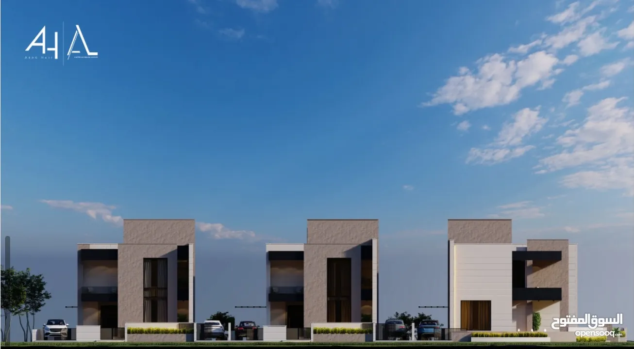 فلل مميزه بتصمم عصري للبيع شارع البتراء