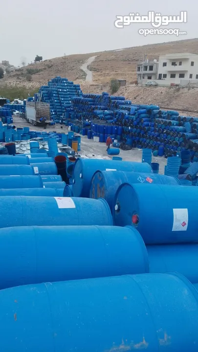 براميل حديد بلاستيك جميع الأحجام والانواع بسعر الجمله