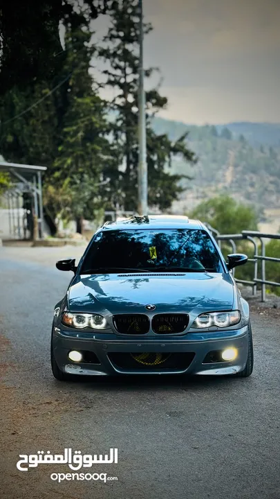 BMW 325i اصل M 6 سلندر اصل 2500Cc 220 حصان فحص نخب نخب عداد قليل