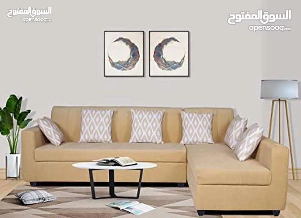 OFFER Ramadan L shape sofa wooden design