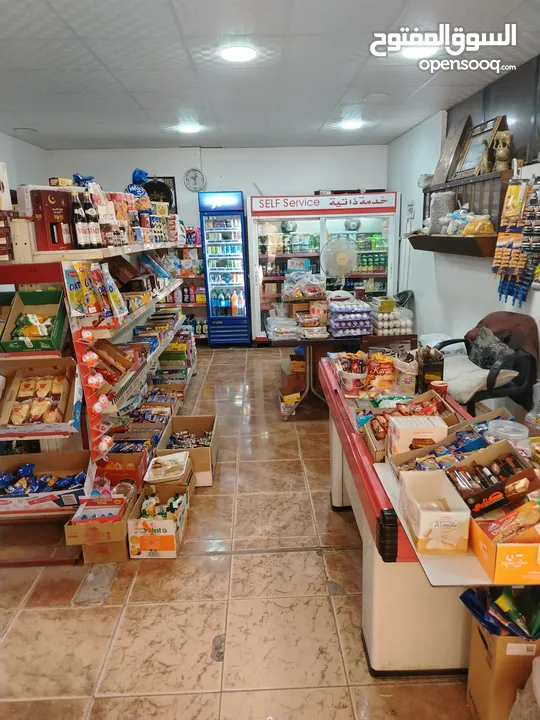 سوبرماركت للبيع في طبربور الخزنة بجانب الجامعة العربية المفتوحة
