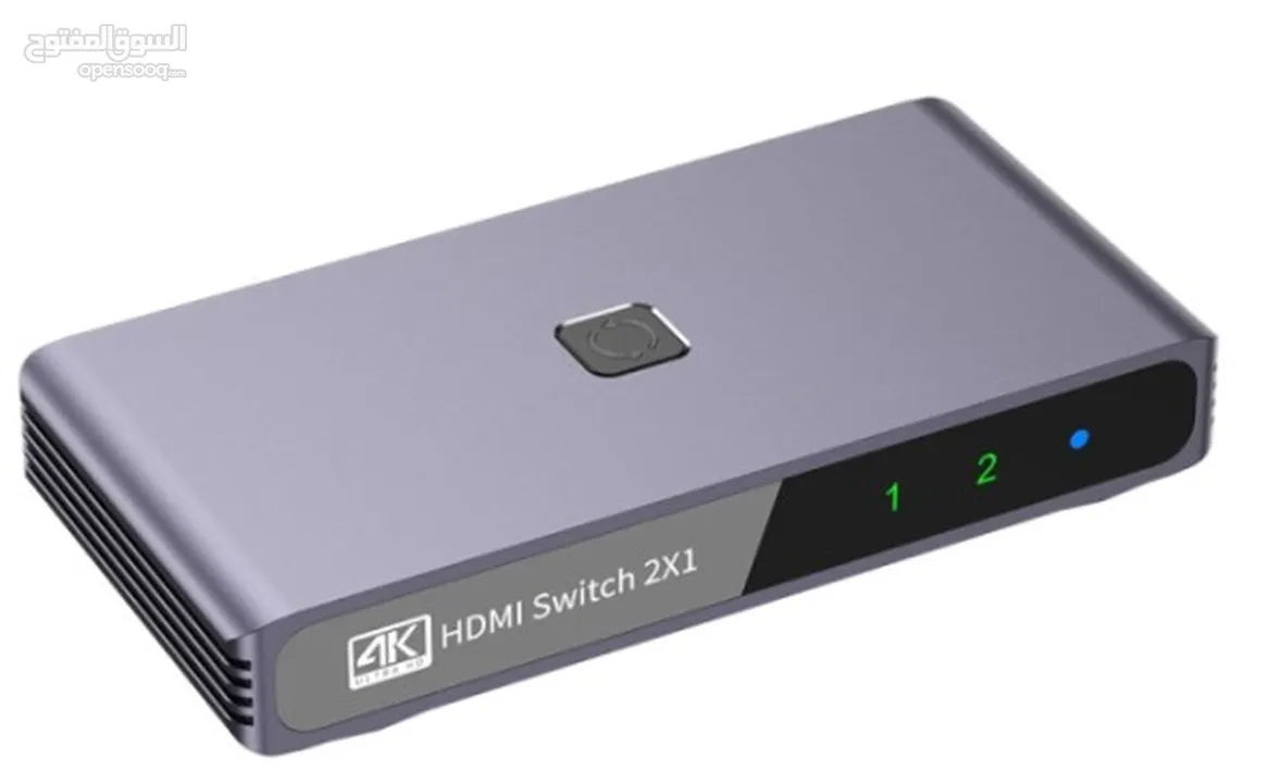 HAING HI-3011-HBS Aluminum Bi-Directional HDMI Switch موزع اتش دي لشاشتين