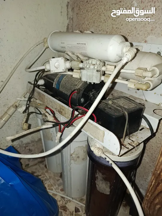 فلتر ماء مستعمل نظيف شغال متغيرة فلاتر من فترة قصيرة