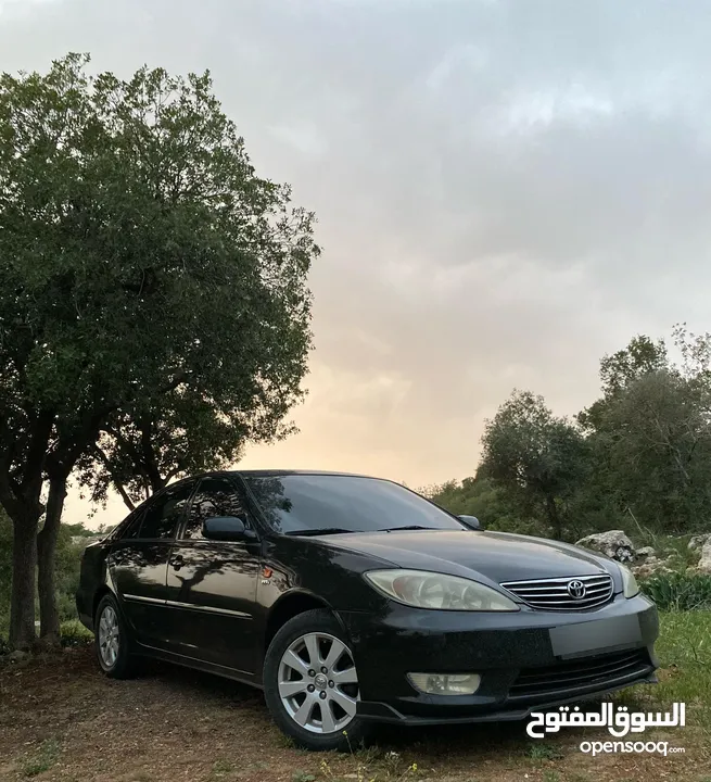 تويوتا كامري بنزين 2005 فل كامل فحص