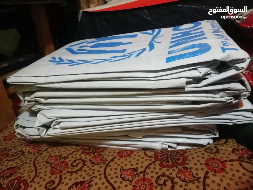 خيمة UNCHR جديدة لم تستخدم بعد