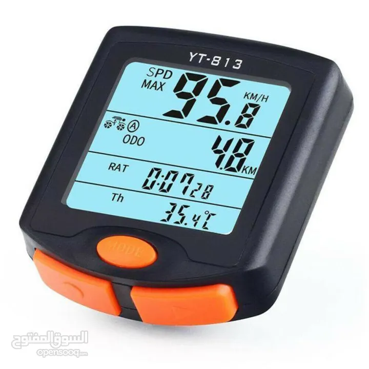Waterproof Bicycle LCD Speedometer Odometer