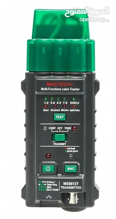 فاحص اسلاك Network Cable / Telephone Line Tester Detector Tracker BNC RJ45 RJ11
