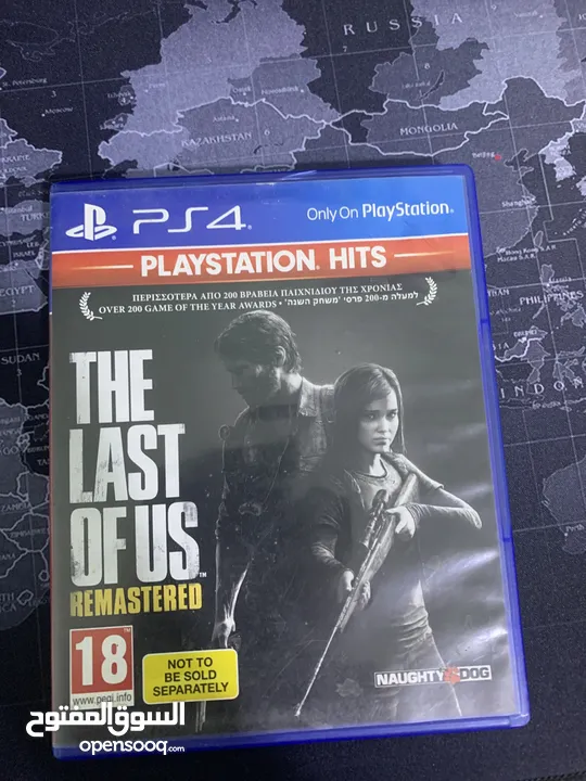 سي دي The last of us مستعمل بشكل خفيف