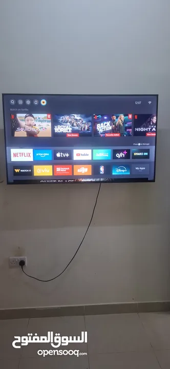 heisense smart tv in very nice condition 55A60G 4kUHD