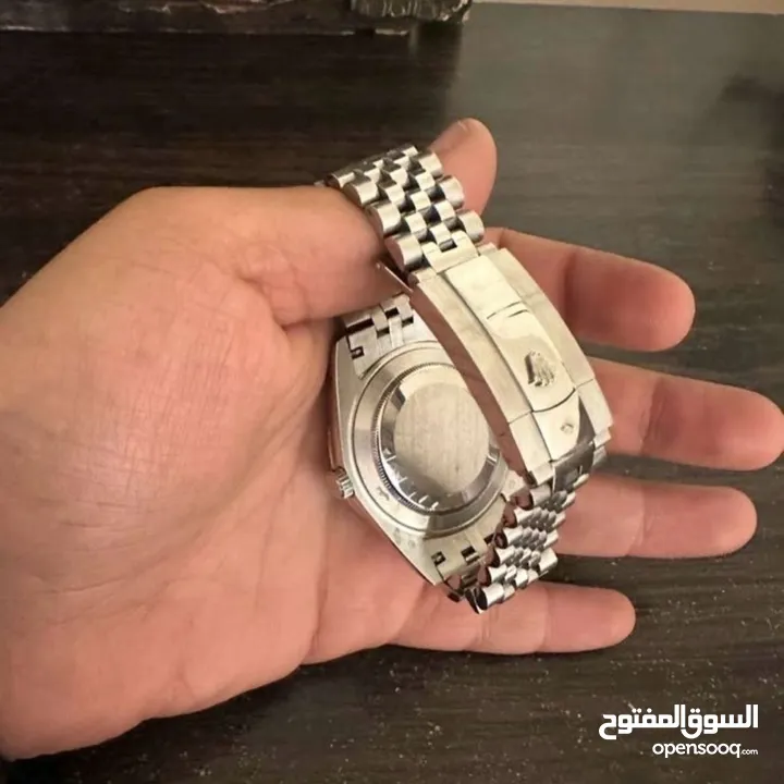 رولكس ديت جست استعمال 4 اشهر بحاله الوكاله مافيها اي مشكله بحاله الجديد اوتماتيك