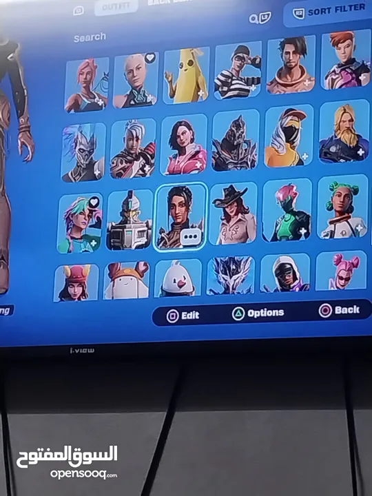 حساب فورتنايت للبيع 99 سكن