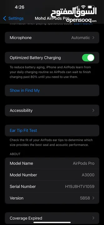 AirPods Pro with Advanced Active Noise Cancellation and Enhanced Audio Features