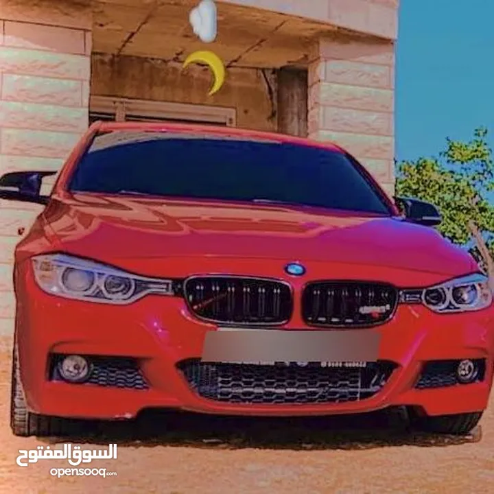 Bmw 320i 2013  بي ام دبليو 320 عليها كت ام 3