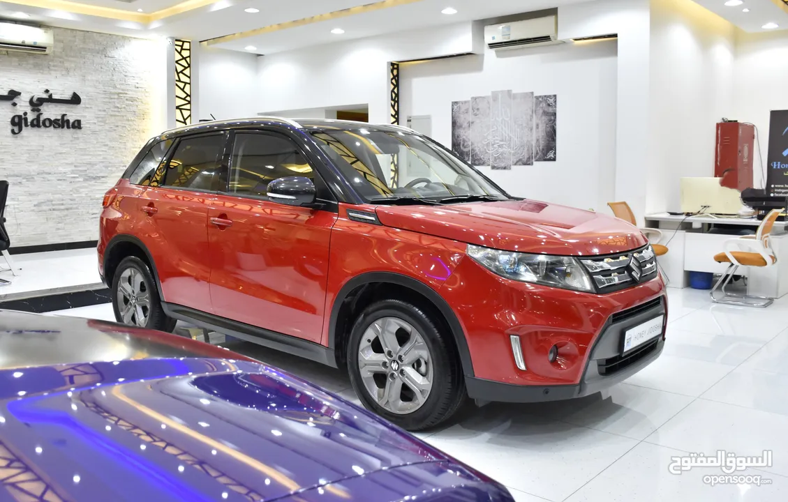 Suzuki Vitara ( 2017 Model ) in Red Color GCC Specs