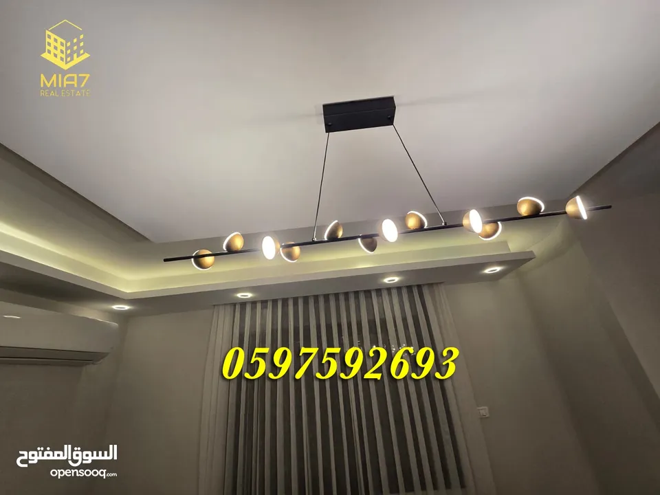 شقة طابقية جاهزة مفتاح للبيع البيرة قرب الهاشمية  مساحة كلية 200 م " 181 م صافي"