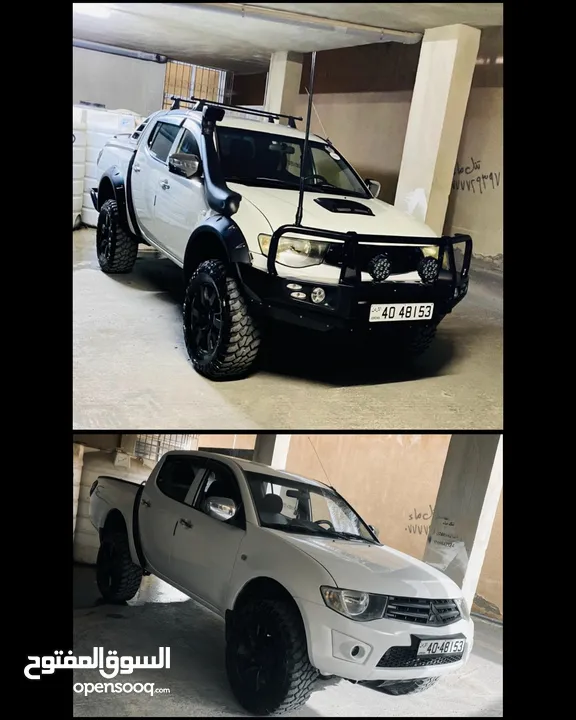 ميتسوبيشي L200 2011 + قطع