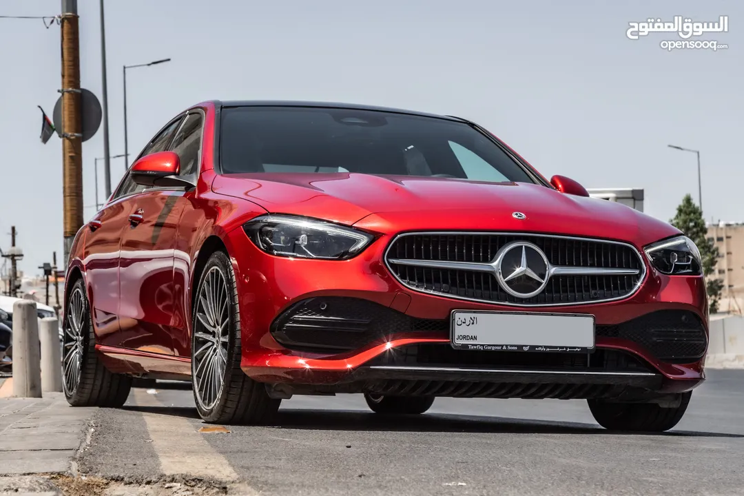 Mercedes C200 2022 Mild hybri   عداد صفر  Zero Mileage