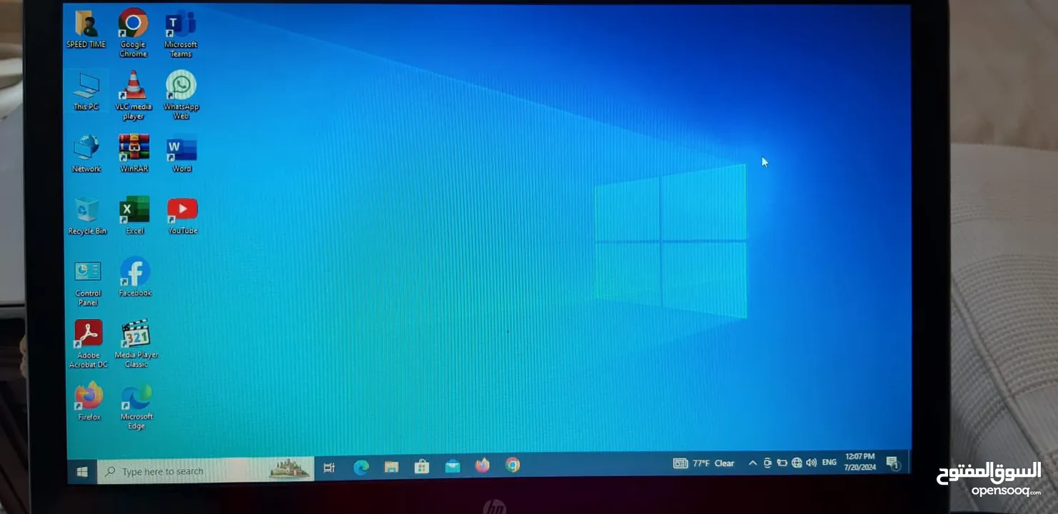نزلنا السعر لاب توب HP  240G  ويندوز جديد 10 .17 بوصه بحاله ممتازه يصلح للطلاب و الاعمال جاهز