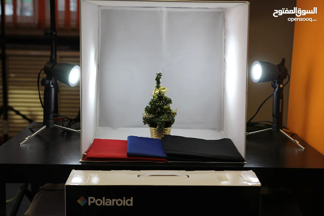 صندوق تصوير منتجات (ستديو تصوير) قياس 60X60  مع اضاءة PHOTO BOX
