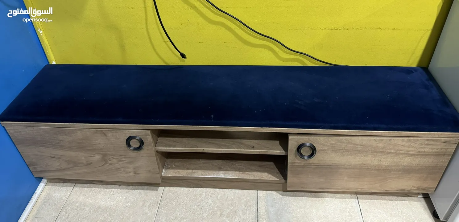 Nest of tables, bed footboard, kids bench