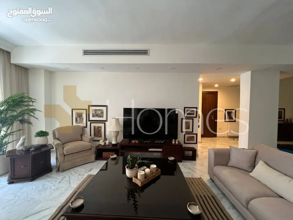 شقة طابق اول للايجار في عبدون بمساحة بناء 180م