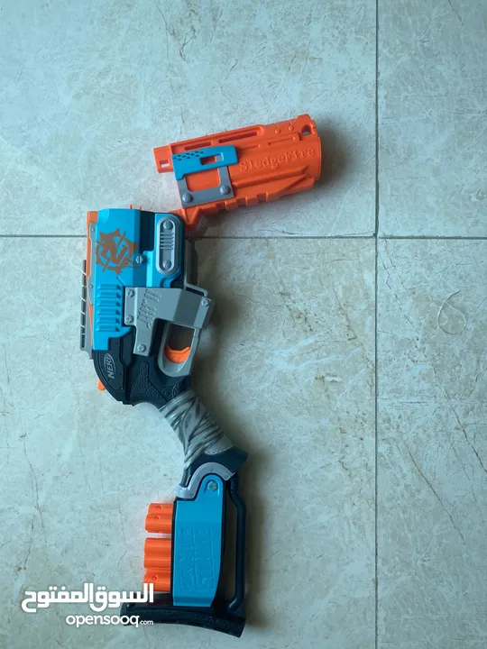 مسدس سلدجفاير نيدف للبيعsledgefire nerf gun for sale