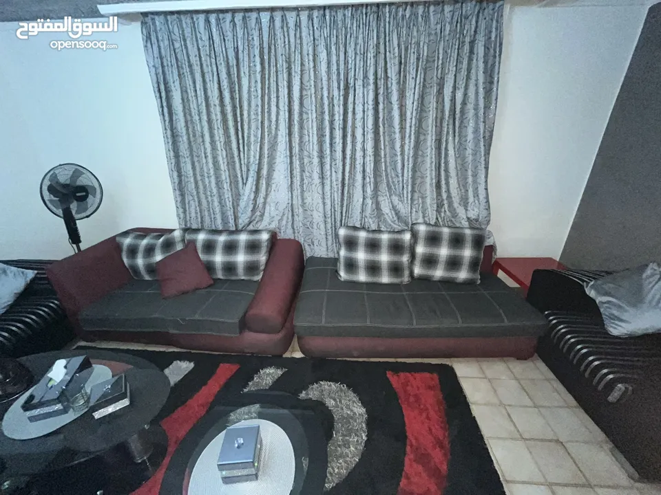 طقم كنب وطقم كورنر طاوله تلفاز