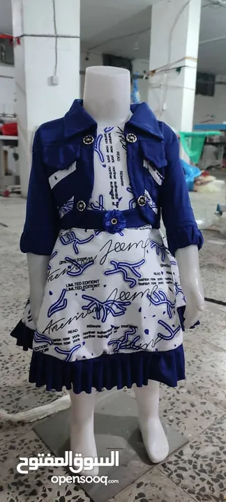 فستان بناتي تحفه بتصميم جديد في عالم الاناقة والجمال راقي جدا