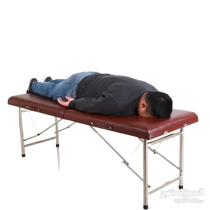تخت حجامه المنيوم ثقيل اصلي ثقيل