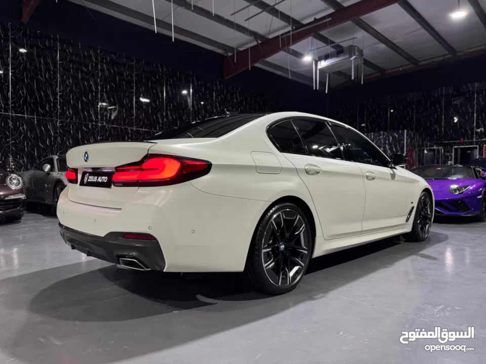 2023 BMW 530i M-Sport, March 2027 BMW Warranty, Full BMW Service History, GCC