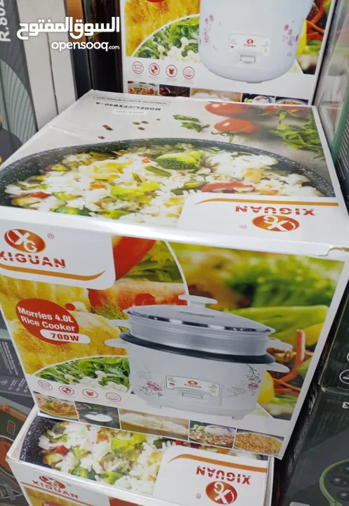 طنجرة طبخ الارز و المفتول الكهربائيه   حبه بحبه و الخضار و اللحوم لمذاق ممبز دون التصاق و  اقتصاديه