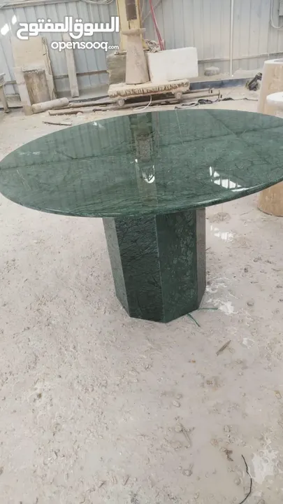 Marble Round Dining Table