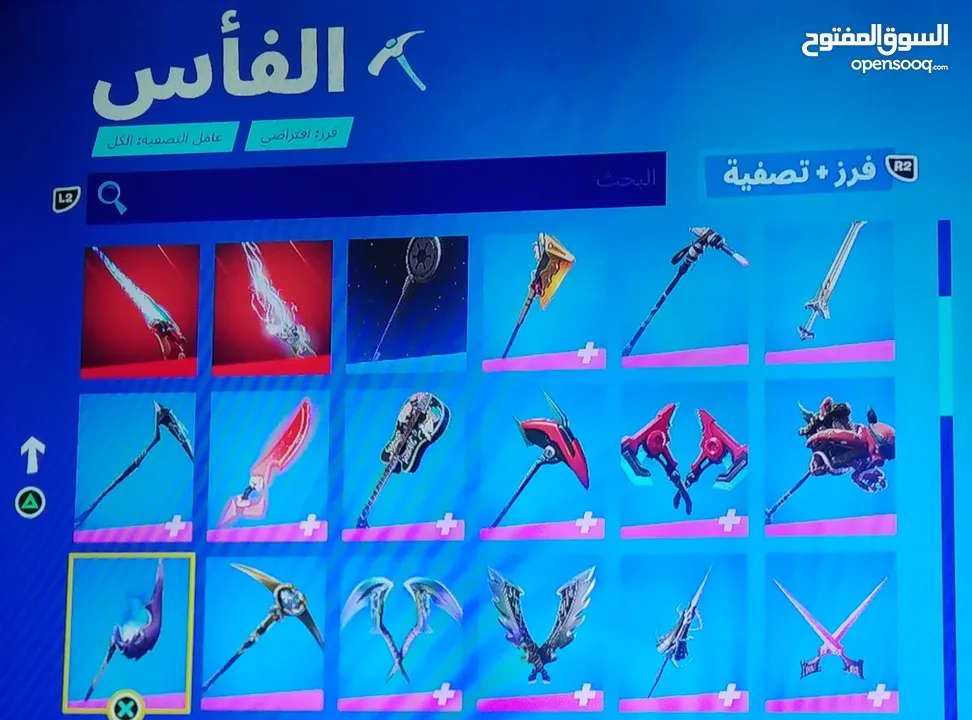 حساب بلايستيشن 4 فيه فورت نايت و بيس 2025 و ذا كرو 3