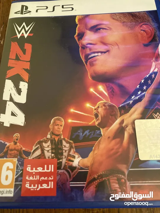 شريط wwe 2k24 مستعمل إسبوع