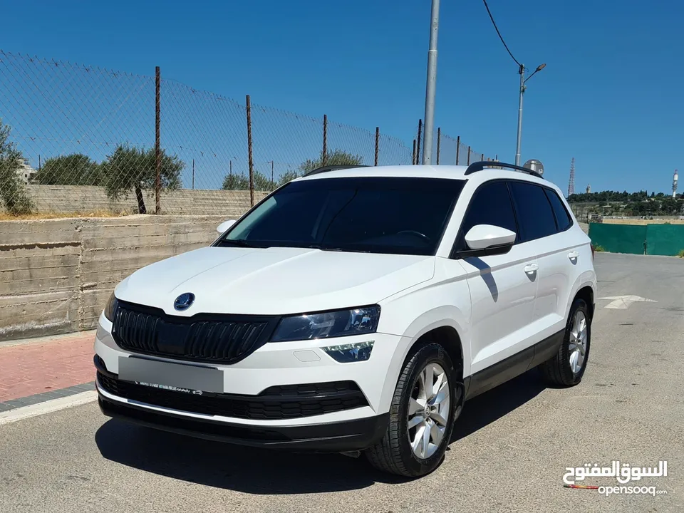 جيب سكودا كاروك موديل 2021 محرك 2000 ديزل / دفع رباعي 4×4 / فحص نخب بسعر حرق 118000 شيكل