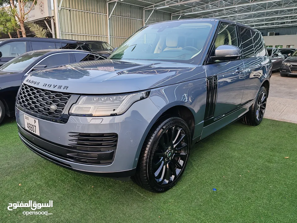 Land Rover Range Rover supercharged model 2021