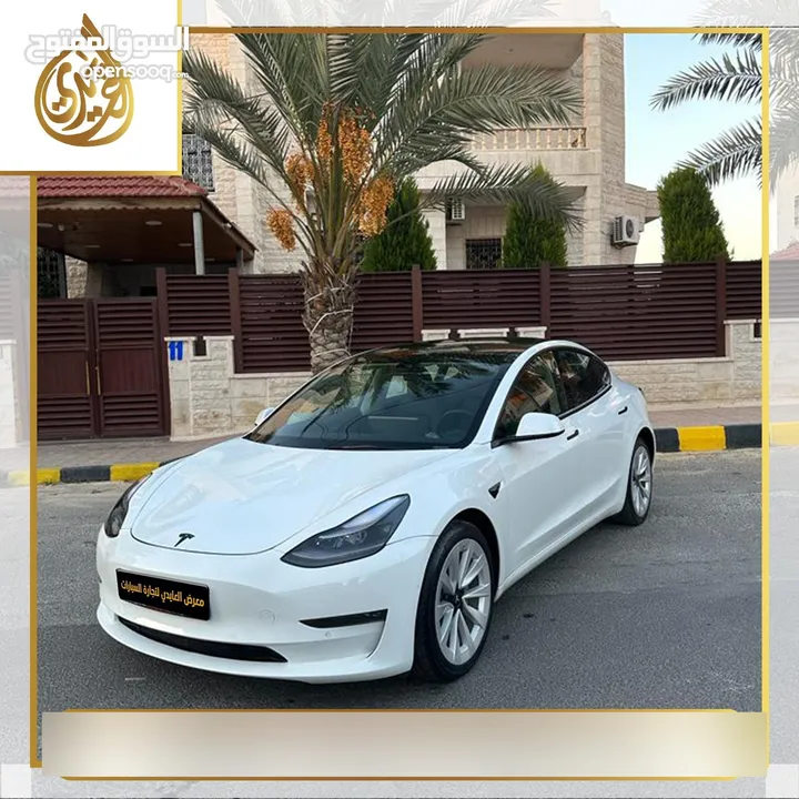 تيسلا موديل 2022 TESLA MODEL 3 بدفعة اولى 2400