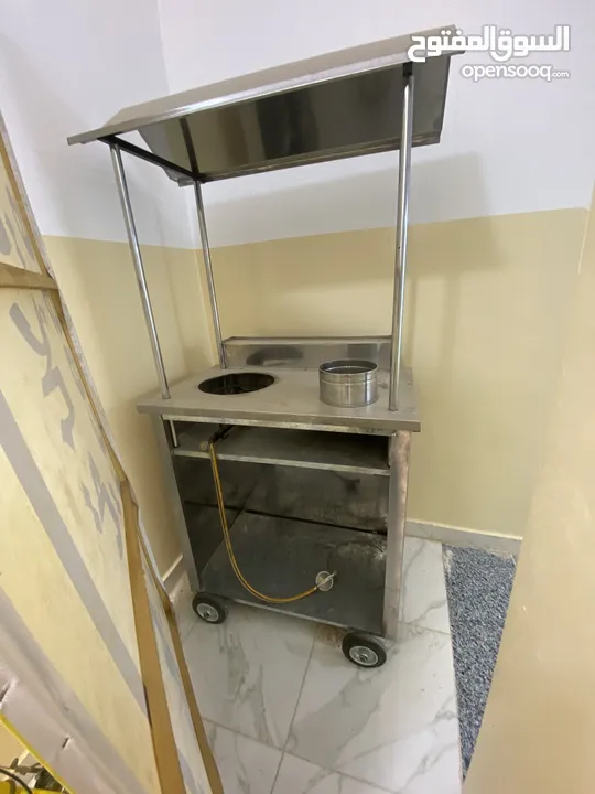 عرباي ذره كامله بطناجرها وغازها