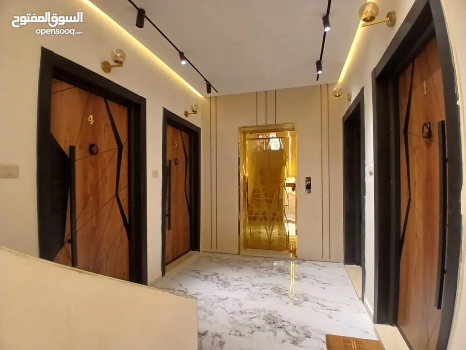 شقق سكنية للبيع لم تسكن اربد جنوب قصر العوادين بمساحة 125 متر  و100 متر وبأسعار مناسبة