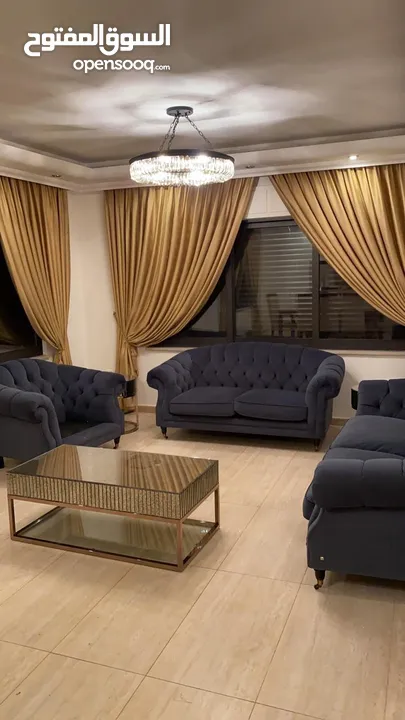 The One Sofa Set with Coffee & Side Tables - Like new condition