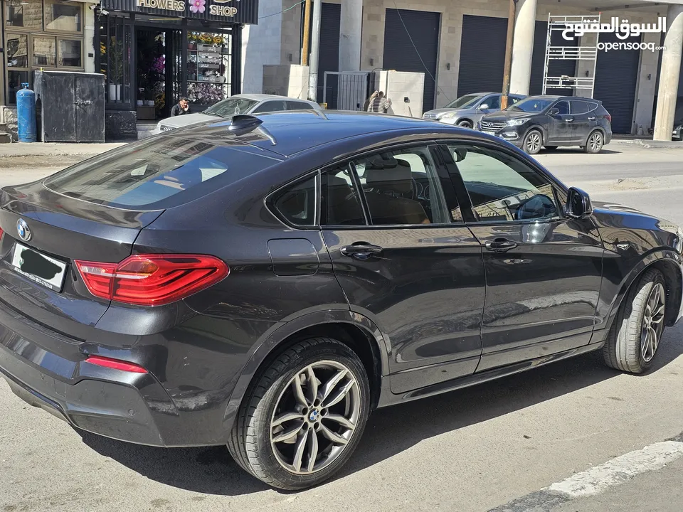 BMW-X4M(FULL OPTION) FULL WHEEL   TWIN TURBO-V6 ENGINE , DRIVE(4x4) استيراد ألماني ، يد اولا .