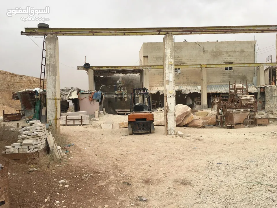 منشار حجر كامل للبيع