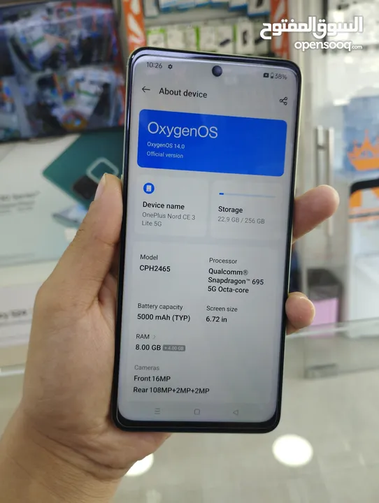 OnePlus Nord CE 3 lite 5g 8/256gb