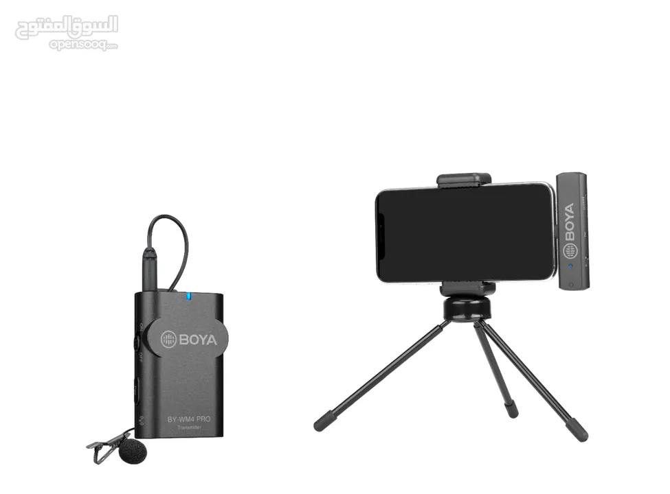 Boya Wireless By-WM4pro k3 مايكرفون ويرلس من بويا
