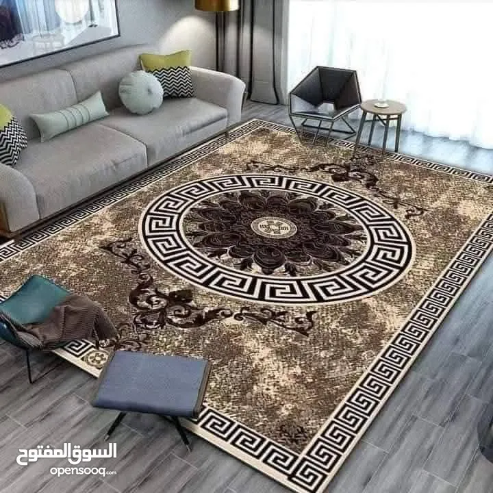 سجاد صيفي مع أرضية مانعة للانزلاق