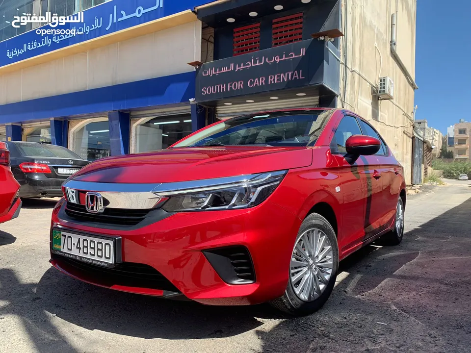 للايجار الان هوندا سيتي موديل 2023 فل كامل اضافات باقل الاسعار