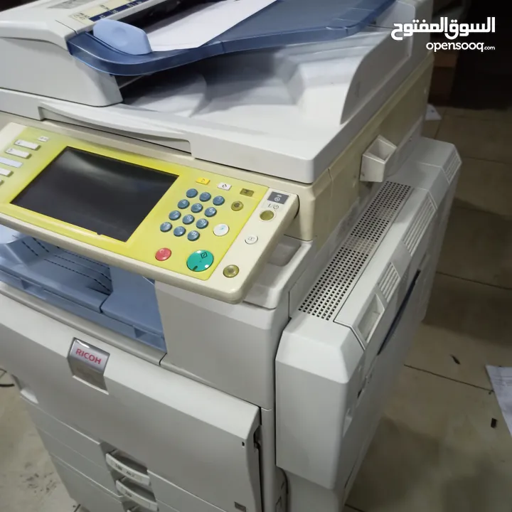 ماكنه تصوير نوع ريكو MP5اسودمميزه سريعه 50 صوره بالدقيقة جميع المواصفات فيدر دوبلكس موفره االاقتصادي