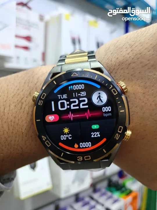 ساعة ذكية ومواصفات ممتازة تصميم رولكس   Smart WATCH limited Edition