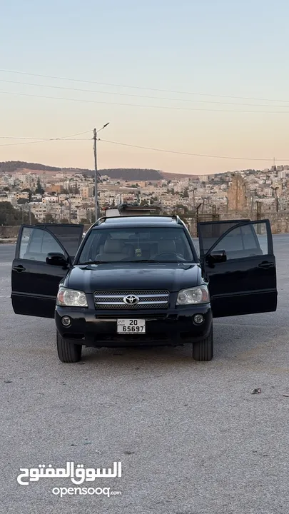 تويوتا هايلاندر 2006 فحص كاممللل (7 جيد )  بسعر مغري Toyota highlander 2006